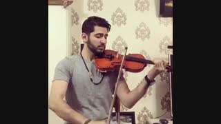 نوازنده برتراستادویالون رضا جمال