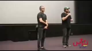 اکران مردمی فیلم تگزاس با حضور پژمان جمشیدی و سام درخشانی