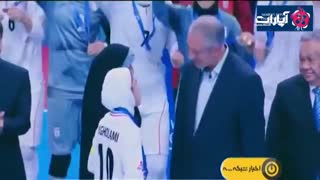 دختران ایران گل کاشتند.قهرمانی آسیا مبارک