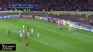 خلاصه بازی پرسپولیس ایران و الجزیره امارات