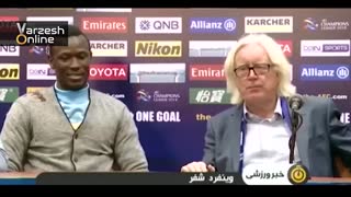 حواشی و نشست خبری بعد از پایان دیدار استقلال و ذوب آهن