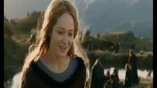 هدیه تولد پگاه خانوم^^(سکانس طنز ارباب حلقه ها)(ائووین و آراگورن)