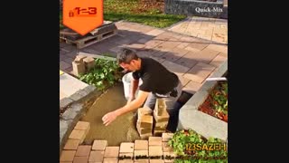 نحوه اجرای صحیح سنگفرش کیوبیک