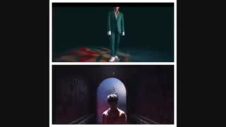 از سری شباهت ام وی Fake love با DNA
