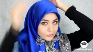 آموزش بستن روسری