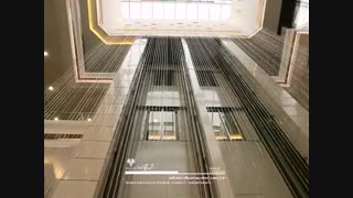 آبنمای رشته ای مجتمع تجاری  البرز