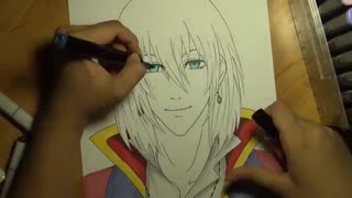 طراحی نقاشی هاول در انیمه قصر متحرک هاول  _howels moving castle drawing