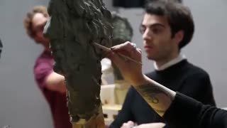 طراحی تندیس-هنر مجسمه سازی-طراحی دست و پای نوزاد