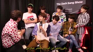 مصاحبه ZachSang Show با BTS - [ با زیرنویس فارسی چسبیده ]