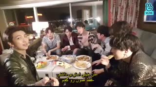 وی لایو بی تی اس بعد از  مراسم بیلبورد موزیک اواردز - BTS Vlive After Billboard Music Awards 2018 - [ با زیرنویس فارسی چسبیده ]