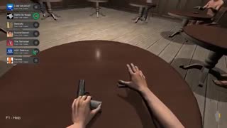 گیم پلی بازی hand simiulator