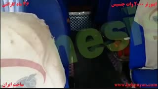 روشن کردن کولرگازی اسپلیت در مینی بوس با اینورتر جنسیس