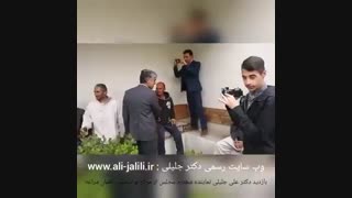 دکتر جلیلی دکتر علی جلیلی در مرکز توانبخشی و درمانی لقمان مراغه و درد دل مددجویان Djalili ir