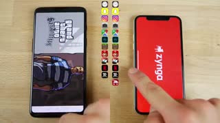 oneplus 6 vs iphone X speed test-مقایسه دوربین  وان پلاس 6 با ایفون ایکس