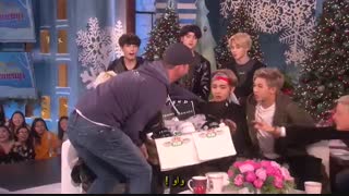 مصاحبه Ellen Show  با BTS - پارت اول - [ با زیرنویس فارسی چسبیده ]