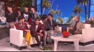 مصاحبه Ellen Show با BTS - پارت دوم - [ با زیرنویس فارسی چسبیده ]