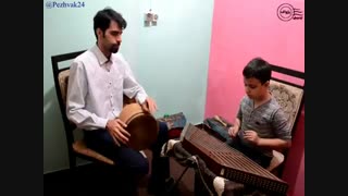 زرد ملیجه - سنتور: عرشیا احدی - تمبک: ساسان فولادپنجه