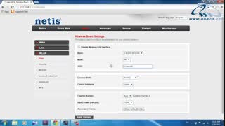 آموزش تعویض نام شبکه وایرلس قطعات نت ایز از سیما سیستم