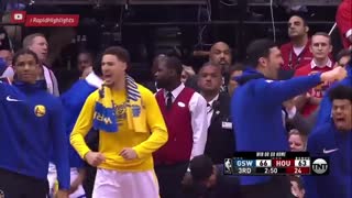 خلاصه بازی GS Warriors vs Houston Rockets