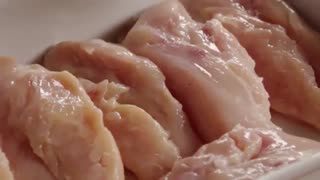 فیلم آموزش غذای کم کالری مرغ با عسل - Bijame.Com