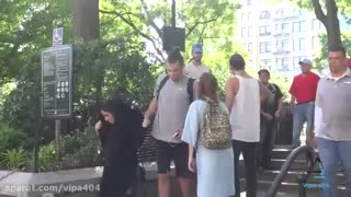 کشف حجاب اجباری در خارج و واکنش مردم