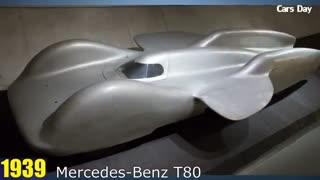 خودروی بنز از سال 1886 تا 2017