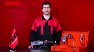 دستگاه اتو لوله سبز فوق صنعتی مدل 2313 آروا