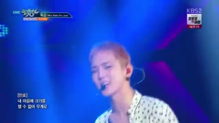 SHINee - who waits for love - KBS music bank