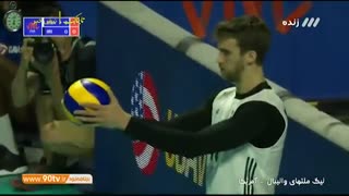 خلاصه لیگ ملت‌های والیبال: آمریکا 3-0 ایران