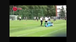 تمرین تیم ملی فوتبال ایران برای بازی با اسپانیا جام جهانی 2018 روسیه