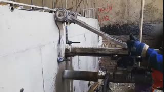 سوراخکاری دیوار بتنی