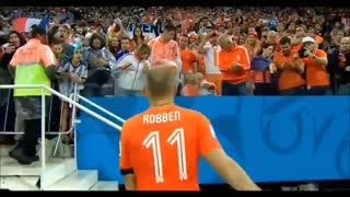 دلداری روبن به فرزندش بعد از باخت مقابل آرژانتین