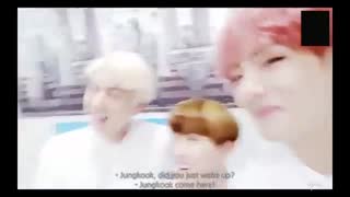 وقتی BTS به خاطر جونگ کوک می خندن -BTS Hyungs Laughing At/Because Of Jungkook