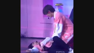 شکم جین و له کرد