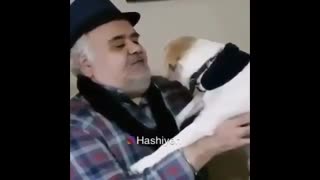 برخورد متفاوت اکبر عبدی با سگ حیوان خانگ
