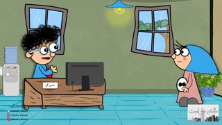 کارمندان روزه دار - انیمیشن باحال  خنده درا- شنبه خر است