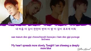SHINee  tonight color-coded lyrics-Ep3