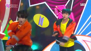 Anpanman-Inkigayo2018 BTS