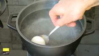 تخم مرغ عسلی آشپزی ایرانی