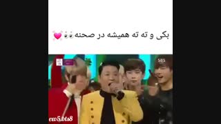 بکی و ته ته همیشه حاظر در صحنه خخ