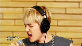 EXO  (chanyeol , D.O , baekhyun , suho ) - Baby Dont Cry