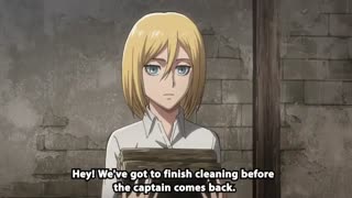 یه تیکه از فصل سوم attack on titan