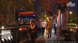 اولین روز اجرای طرح تغییر ساعت کار در پایتخت