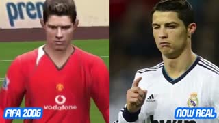 تغییرات چهره رونالدو از بازی فیفا 2000 تا فیفا 2017