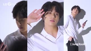 پشت صحنه تبلیغ (Jung Kook (BTS برای 720p LG