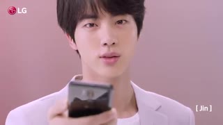 پشت صحنه تبلیغ (Jin  (BTS برای 720p LG