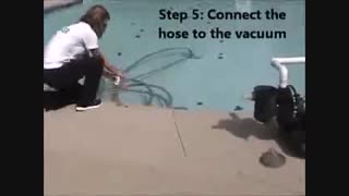 هواگیری جارو دستی استخر