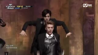 اجرای overdose از exo