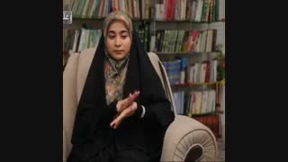 دختر خانمی که پس از گوش کردن به مداحی شهید گمنام باحجاب شد