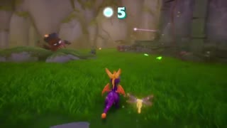 12 دقیقه از گیم‌پلی بازی Spyro Reignited Trilogy